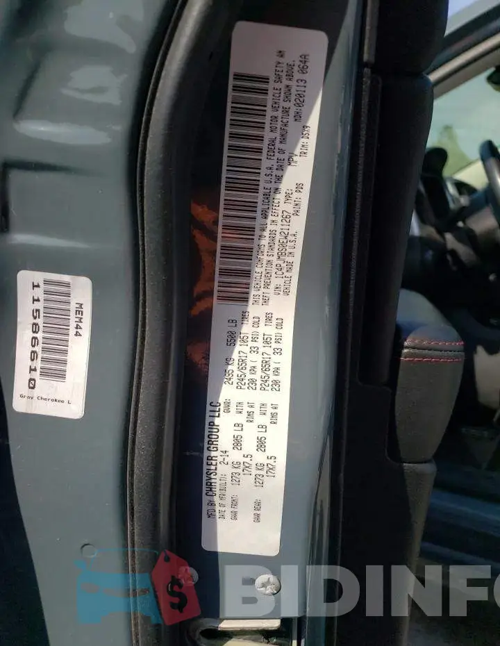 1C4PJMBS0EW211267 Photo# 13