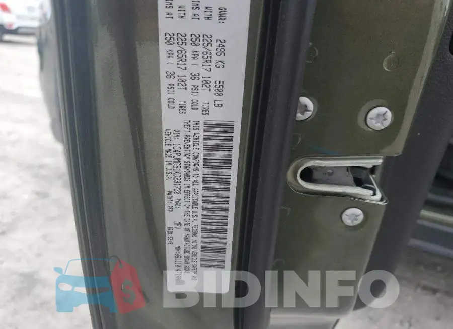 1C4PJMCB1KD231730 Photo# 12