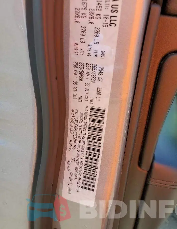 1C4RJFAG8FC165210 Photo# 13