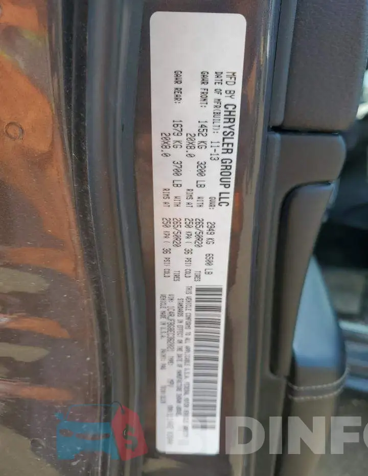 1C4RJFBG8EC362021 Photo# 13