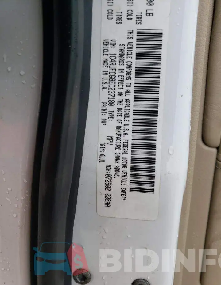 1C4RJFCG8EC237180 Photo# 12
