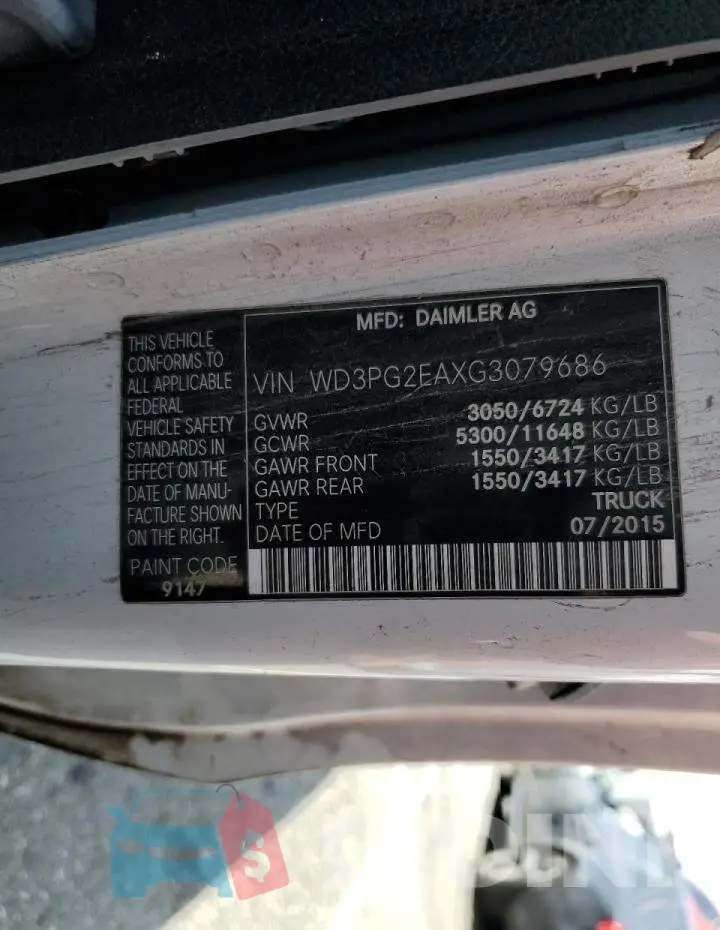 WD3PG2EAXG3079686 Photo# 13