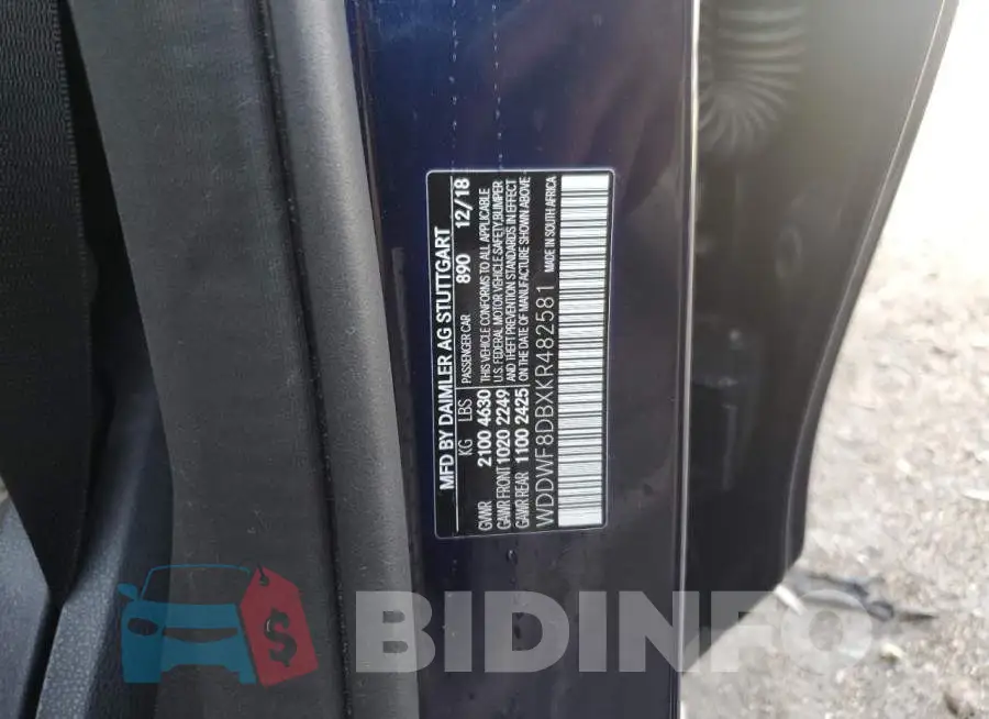 WDDWF8DBXKR482581 Photo# 12