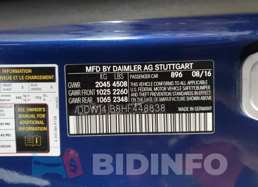 WDDWJ4JB8HF448838 Photo# 12