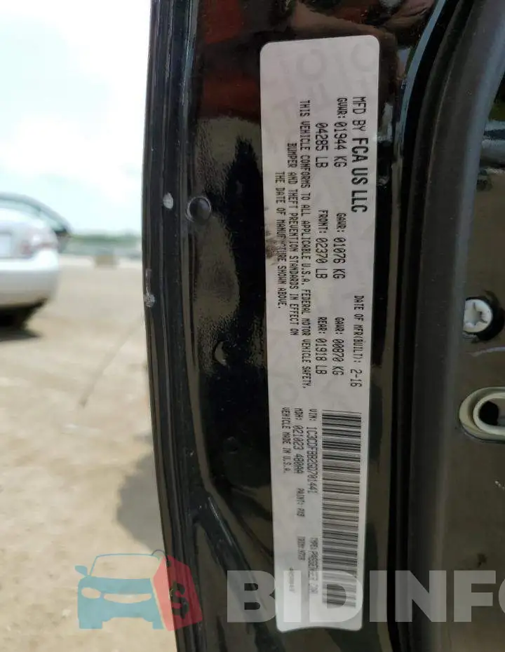 1C3CDFBB2GD701441 Photo# 13