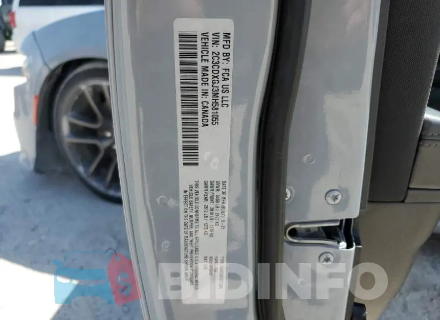 2C3CDXGJ3MH581055 Photo# 12