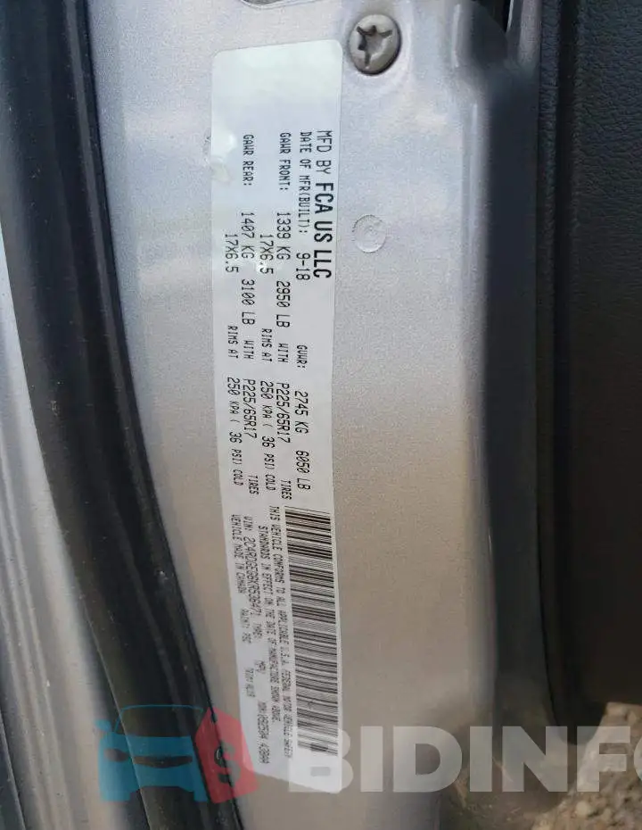 2C4RDGEG6KR536471 Photo# 13