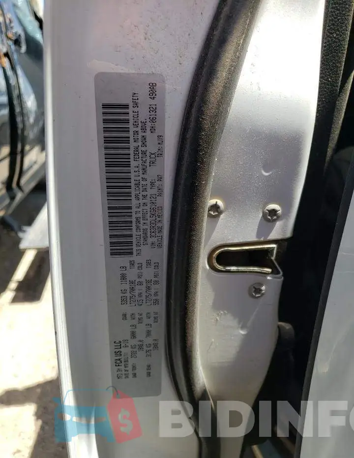 3C63R3DL5KG610121 Photo# 12