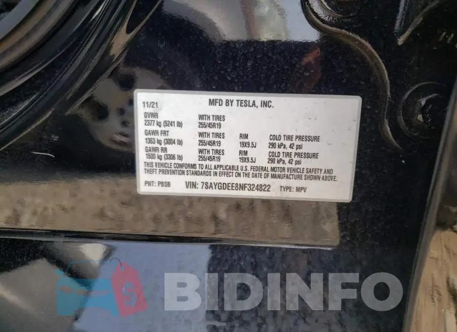7SAYGDEE8NF324822 Photo# 13