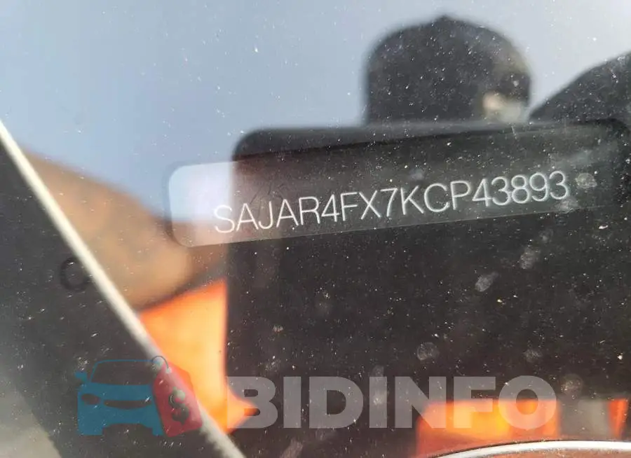 SAJAR4FX7KCP43893 Photo# 12