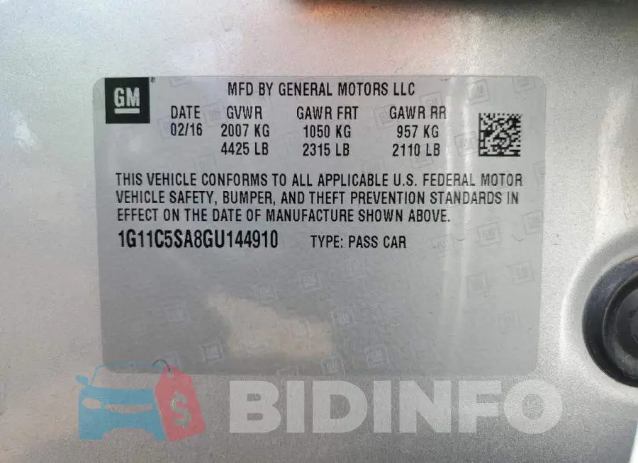 1G11C5SA8GU144910 Photo# 12