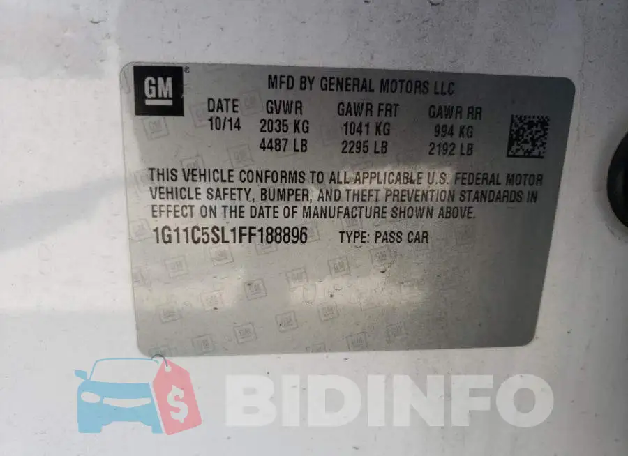 1G11C5SL1FF188896 Photo# 13
