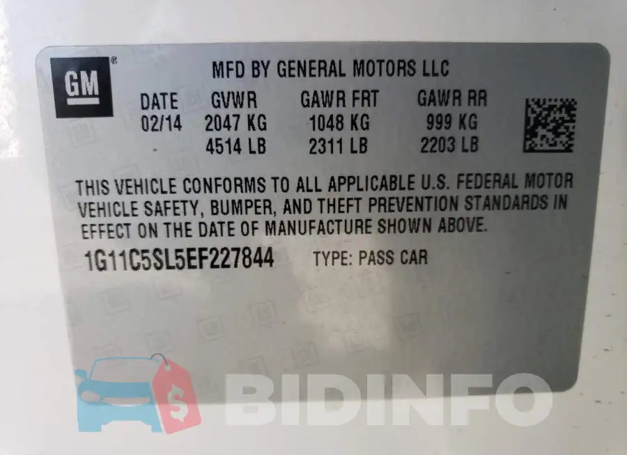 1G11C5SL5EF227844 Photo# 12