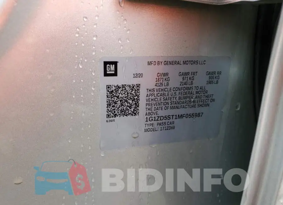 1G1ZD5ST1MF055987 Photo# 13