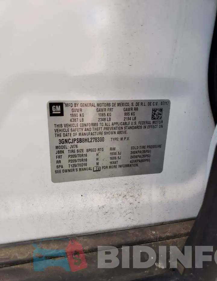 3GNCJPSB8HL278300 Photo# 13