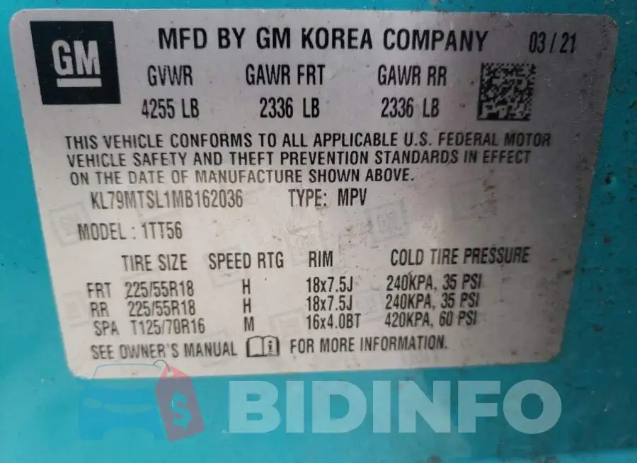KL79MTSL1MB162036 Photo# 13