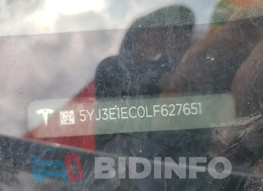 5YJ3E1EC0LF627651 Photo# 12