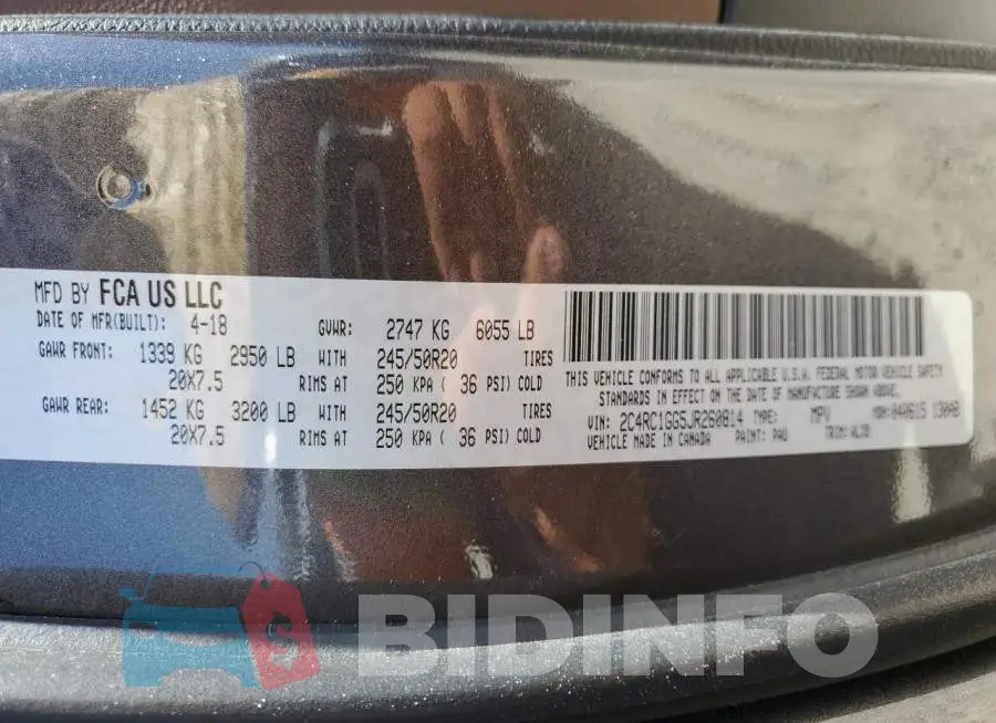 2C4RC1GG5JR260814 Photo# 14