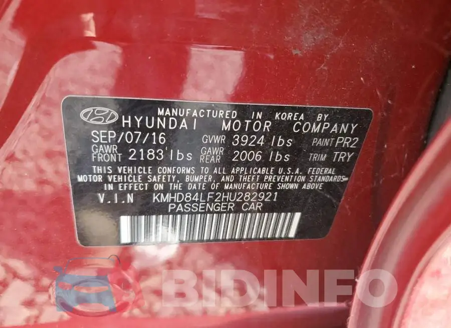 KMHD84LF2HU282921 Photo# 12