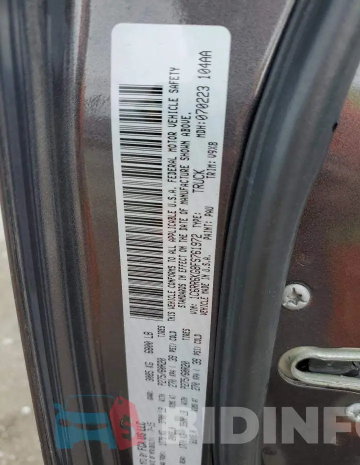 1C6RR6KG8FS761972 Photo# 12