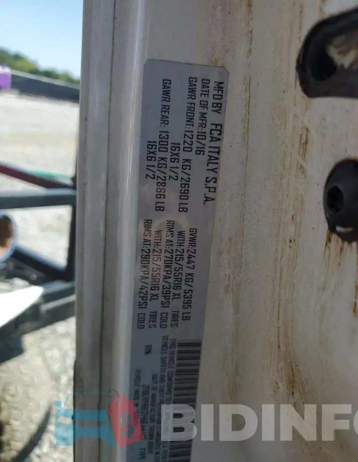 ZFBERFBB2H6E44413 Photo# 13