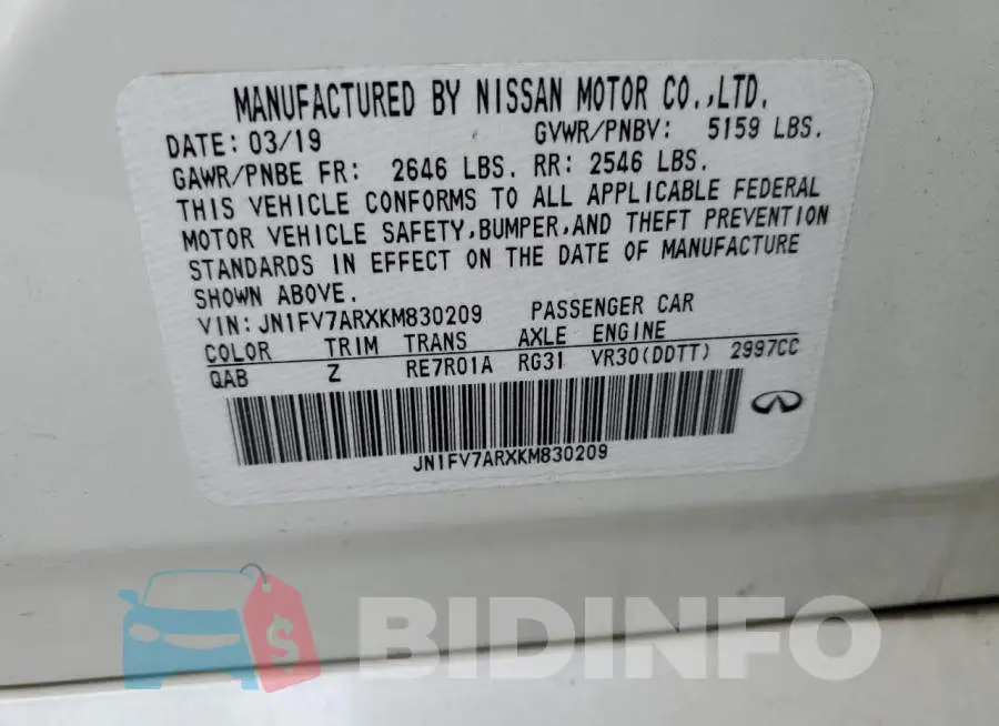 JN1FV7ARXKM830209 Photo# 13