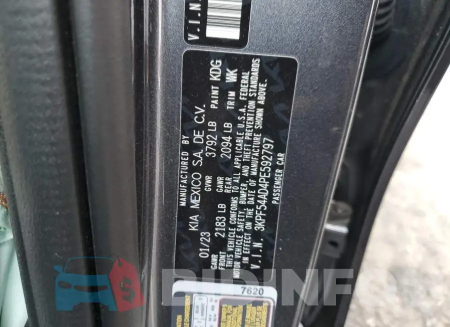 3KPF54AD4PE592797 Photo# 12
