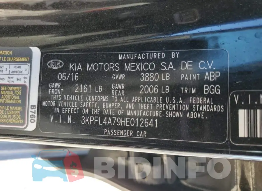 3KPFL4A79HE012641 Photo# 13