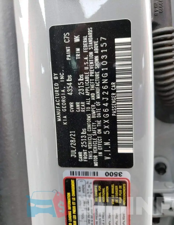 5XXG64J26NG103157 Photo# 13