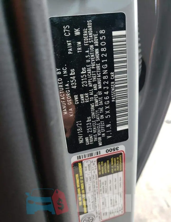5XXG64J28NG128058 Photo# 12