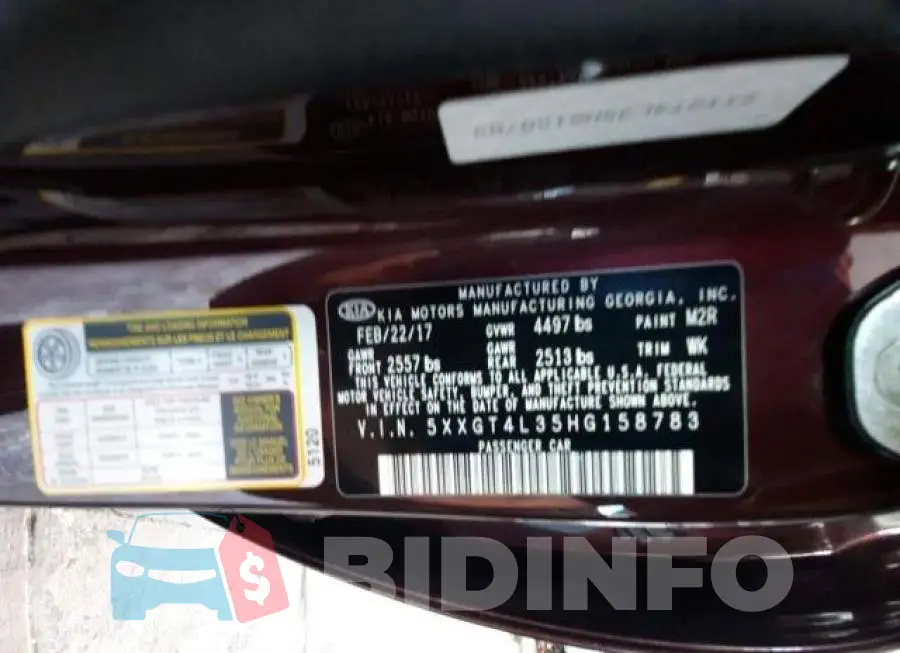 5XXGT4L35HG158783 Photo# 10
