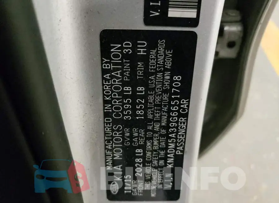 KNADM5A39G6651708 Photo# 13