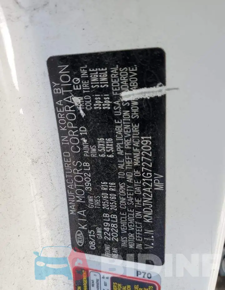 KNDJN2A21G7272091 Photo# 12
