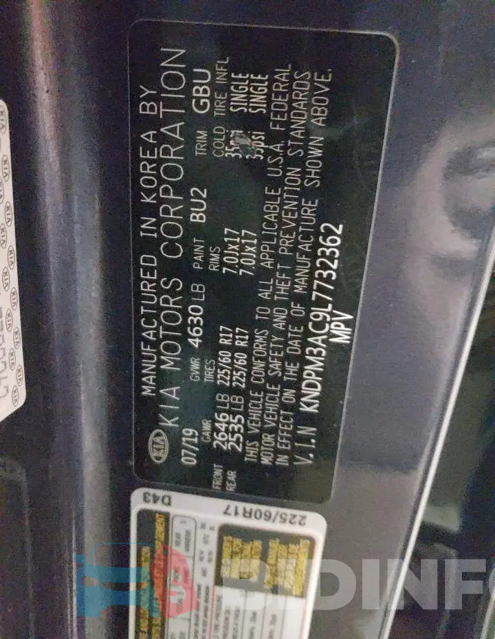 KNDPM3AC9L7732362 Photo# 12