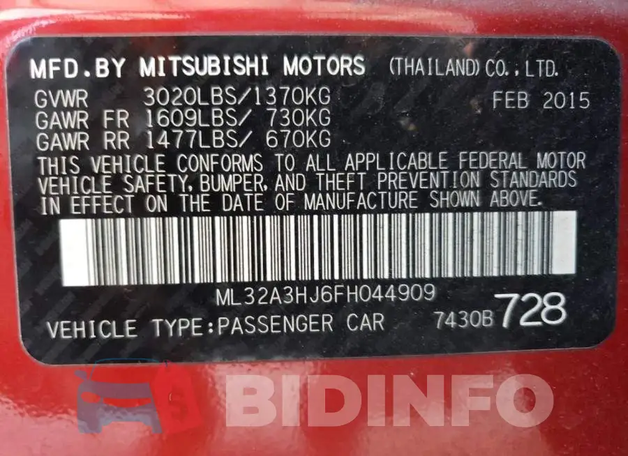 ML32A3HJ6FH044909 Photo# 12