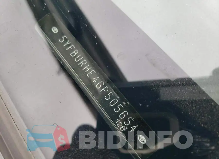 5YFBURHE4GP505654 Photo# 12