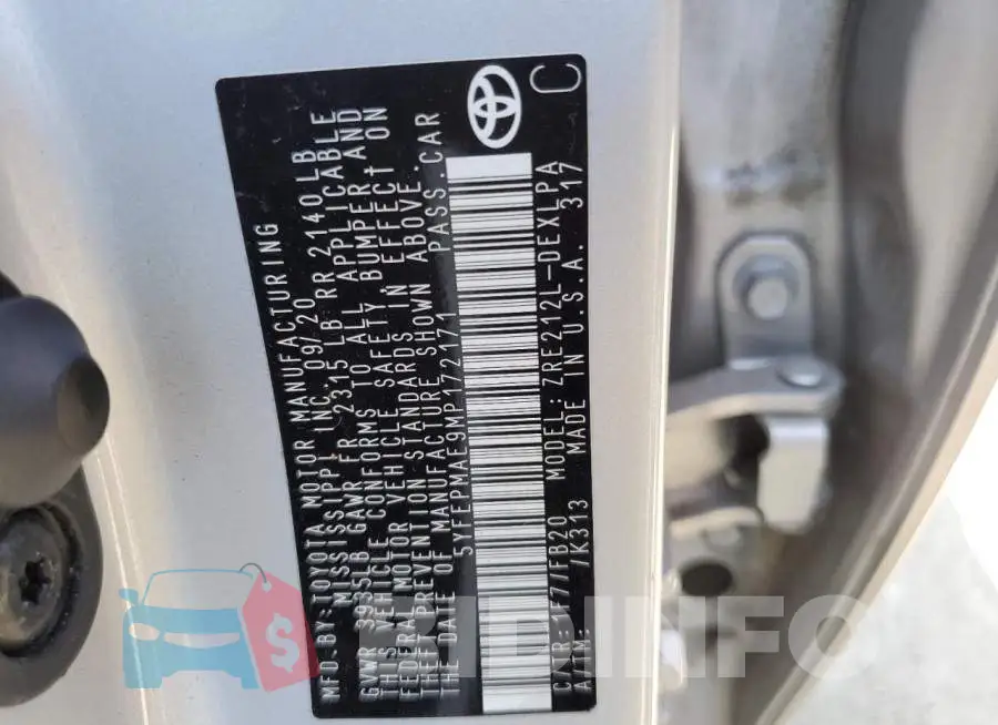 5YFEPMAE9MP172171 Photo# 12