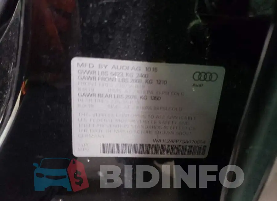 WA1L2AFP7GA070854 Photo# 13
