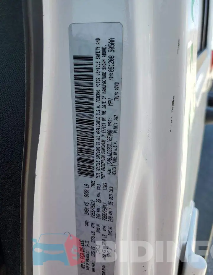 1C4BJWDG3GL105088 Photo# 12