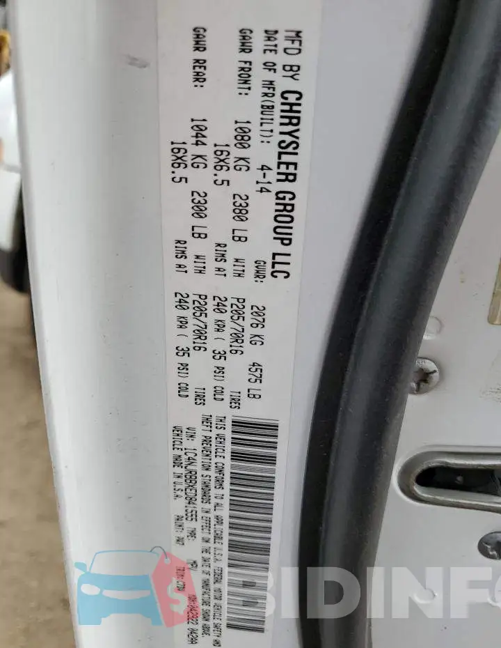 1C4NJRBBXED841555 Photo# 13