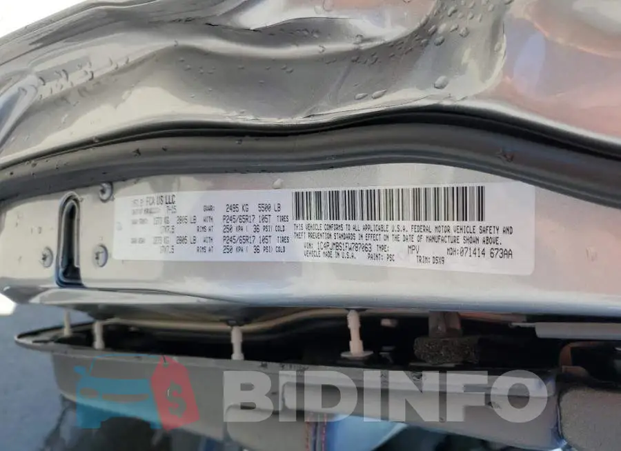 1C4PJMBS1FW787063 Photo# 13