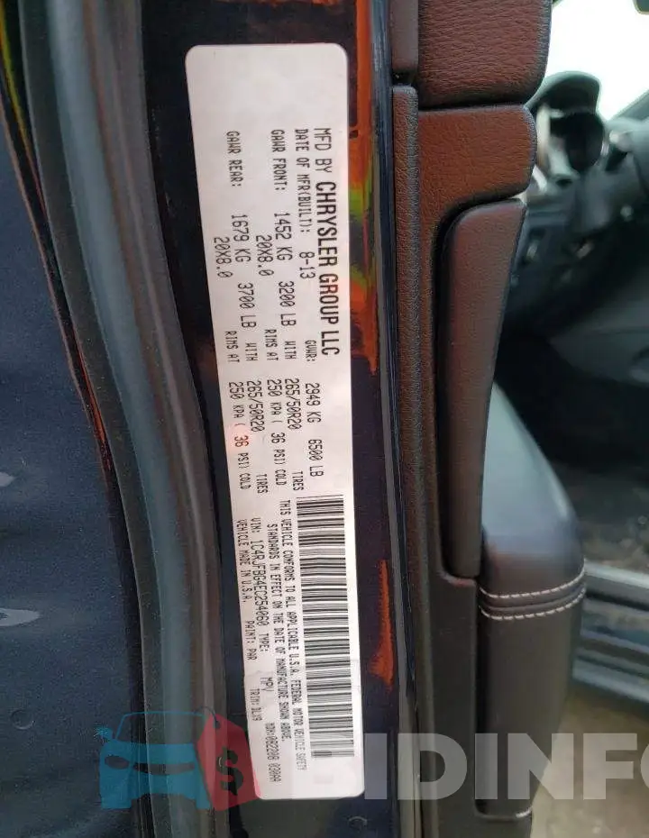 1C4RJFBG4EC254060 Photo# 13