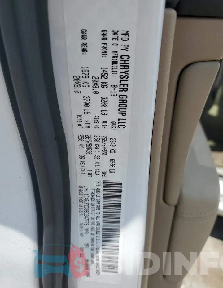 1C4RJFCG9EC247779 Photo# 13