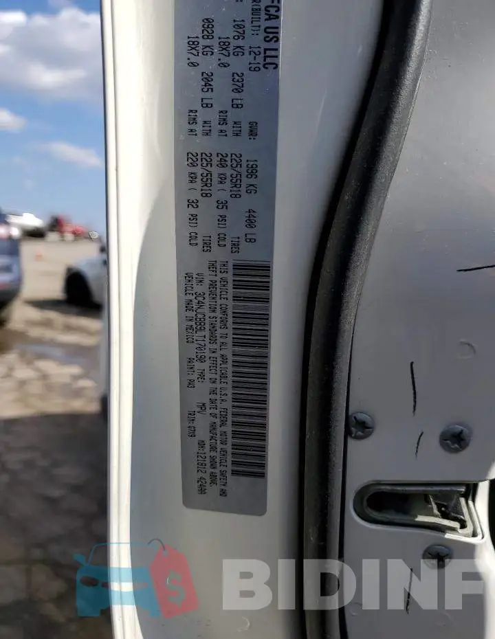 3C4NJCBB9LT170190 Photo# 13