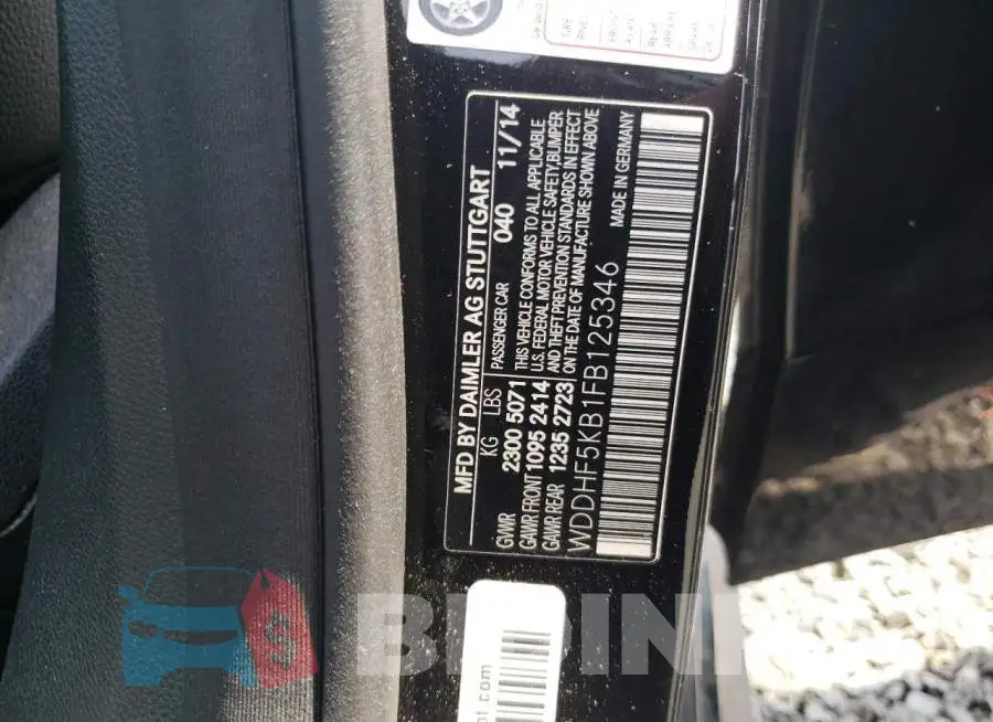 WDDHF5KB1FB125346 Photo# 12