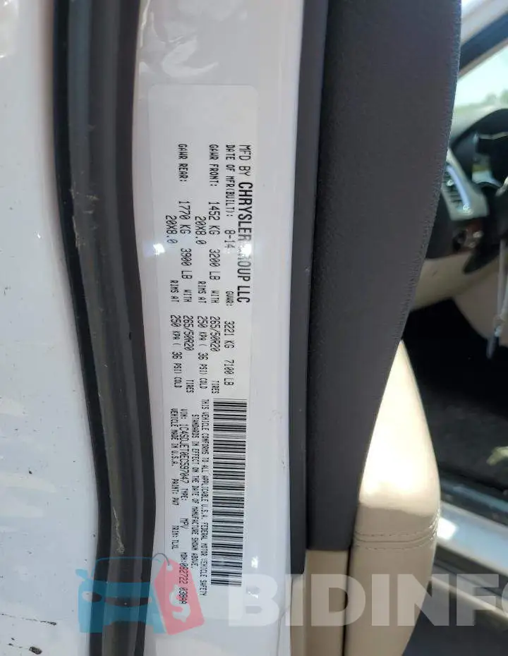 1C4SDJET0EC597047 Photo# 13