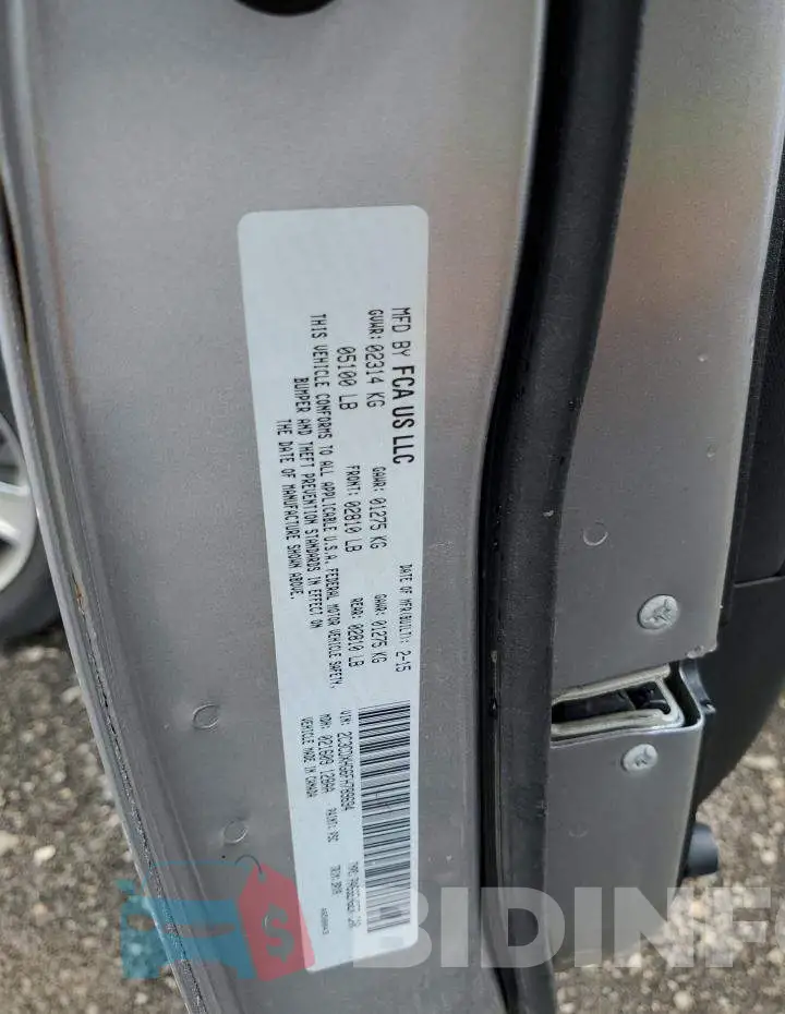 2C3CDXHG6FH789694 Photo# 13