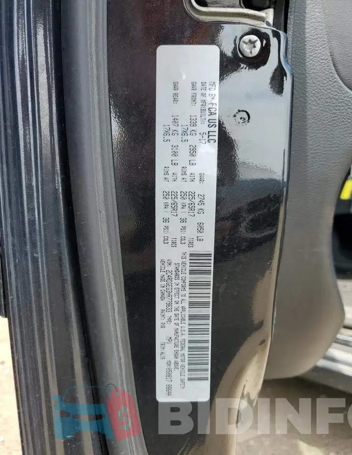 2C4RDGEG3HR779633 Photo# 13