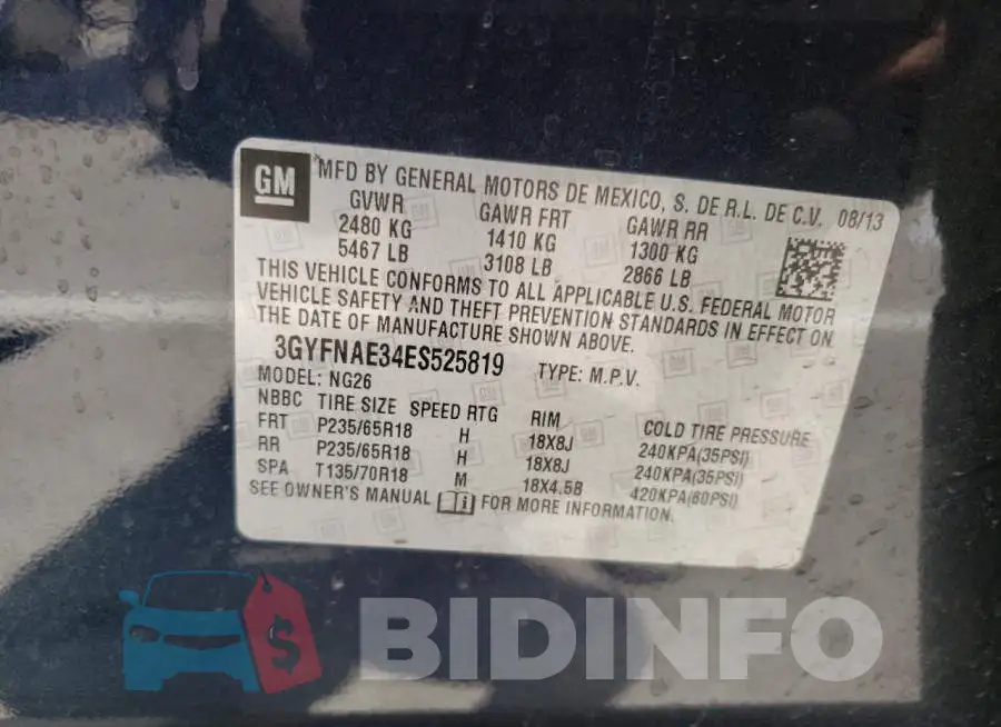 3GYFNAE34ES525819 Photo# 13