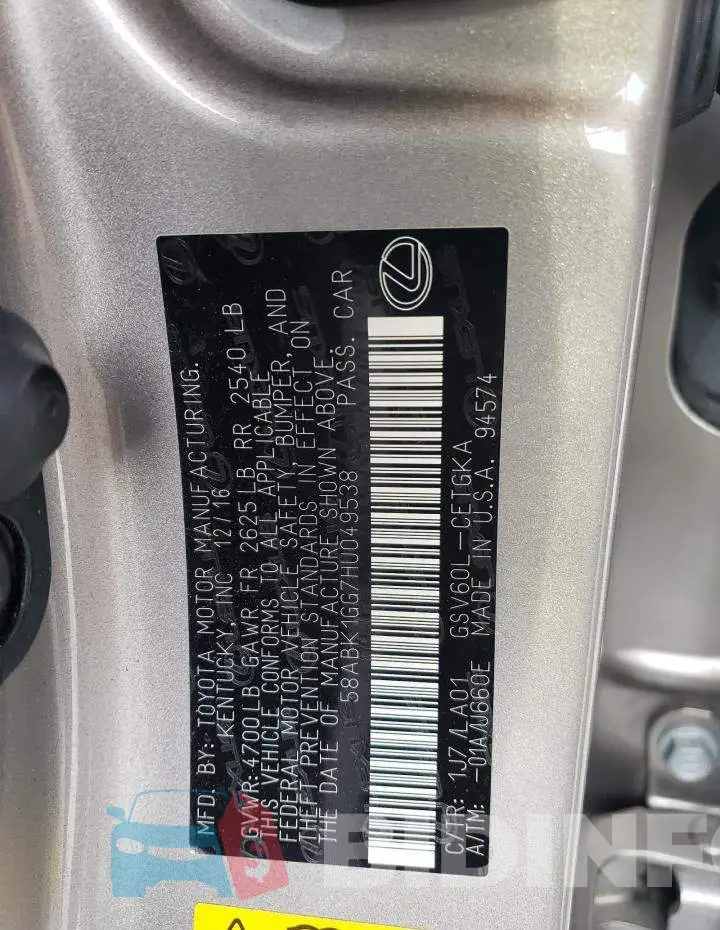 58ABK1GG7HU049538 Photo# 12
